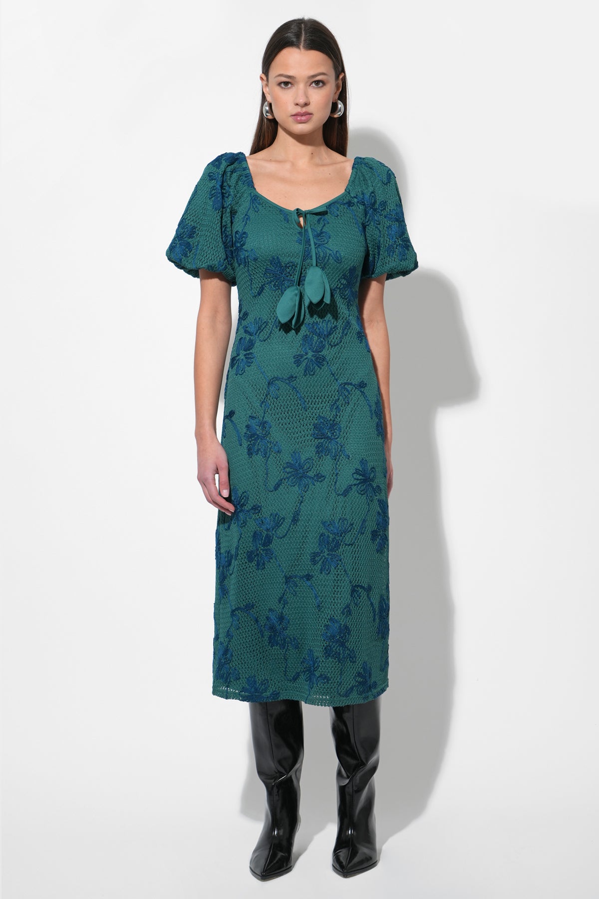 Anora Knit Midi Dress