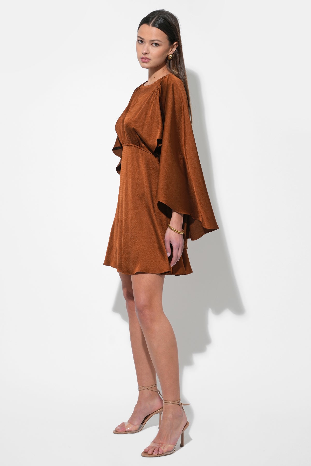 Soraia Cape Mini Dress