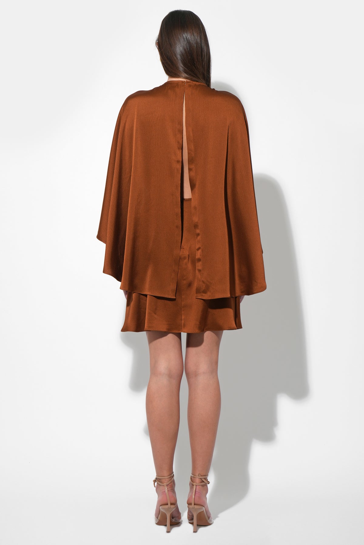 Soraia Cape Mini Dress