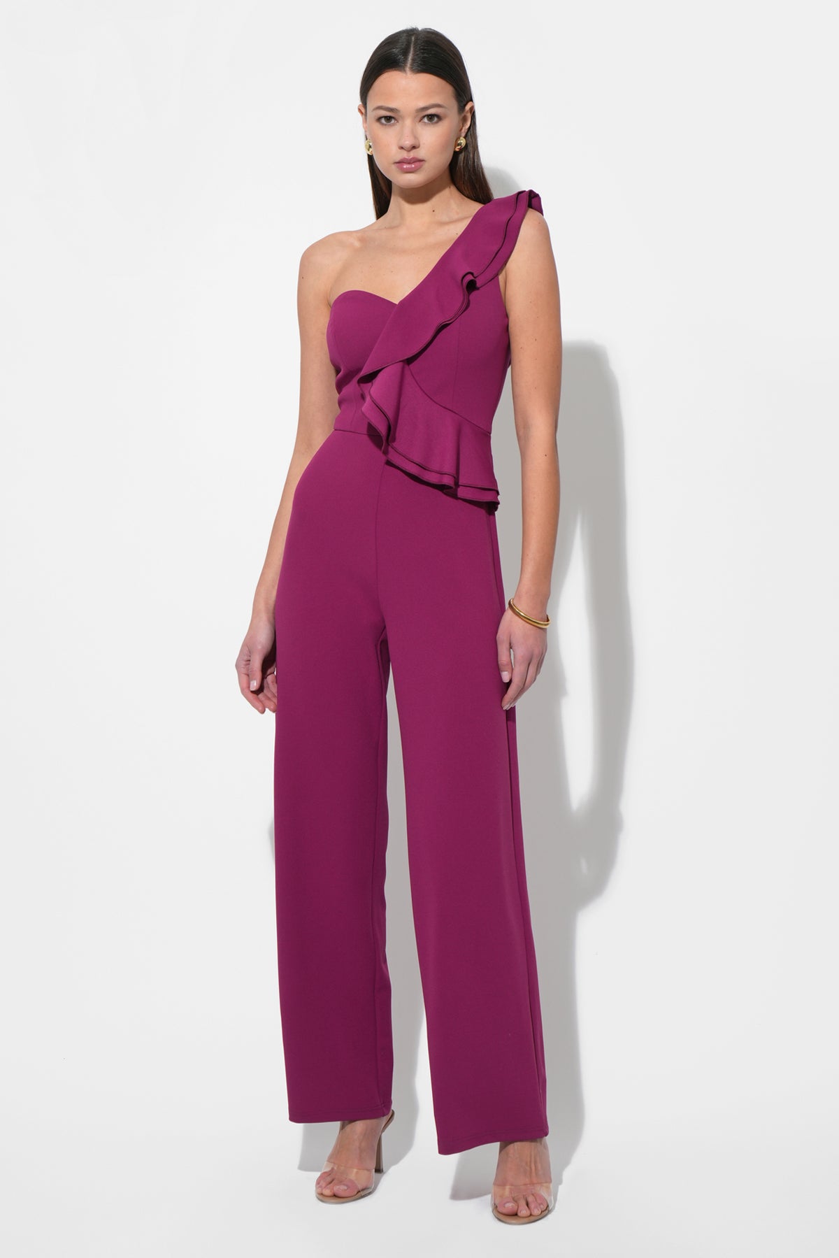 Deana One Shoulder Ruffled Jump