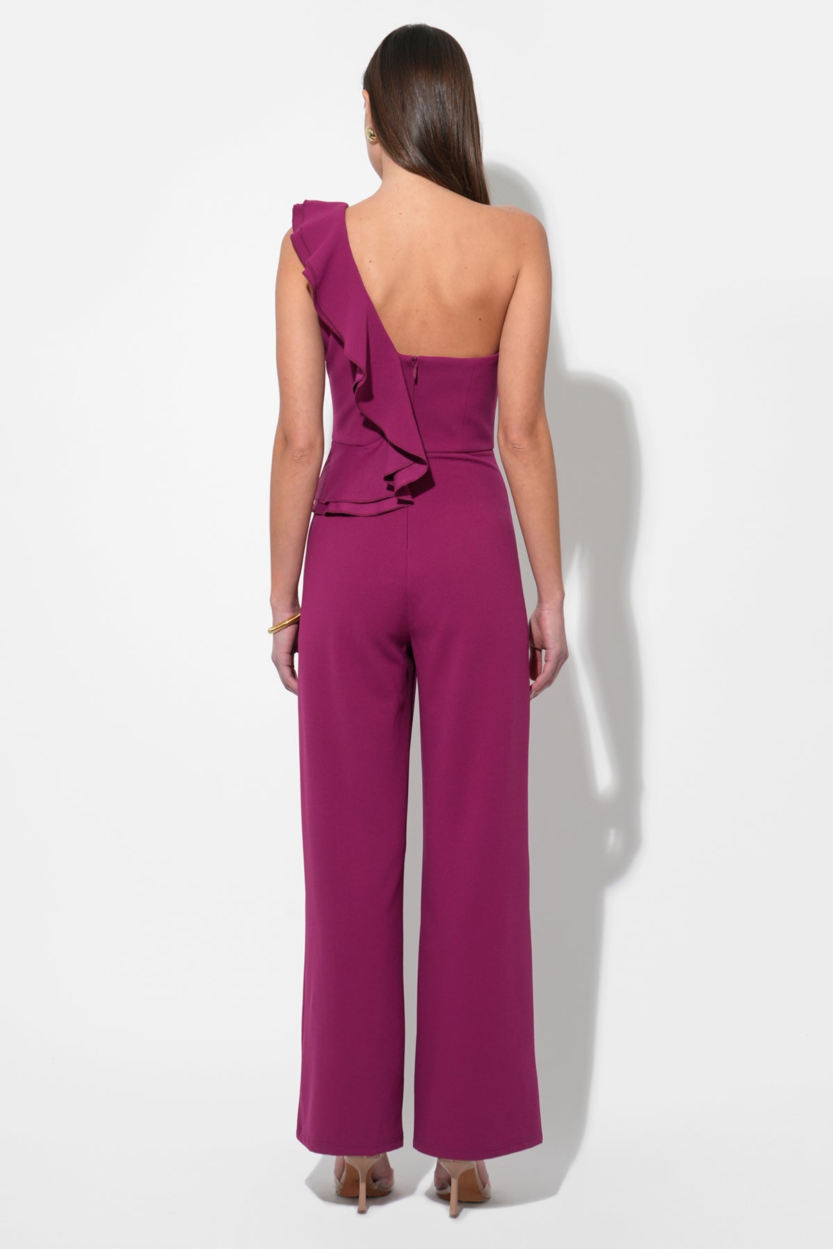 Deana One Shoulder Ruffled Jump