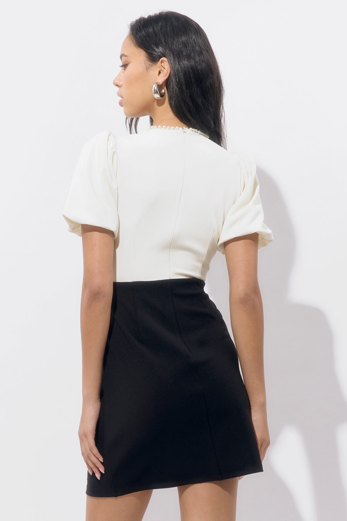 Eris Color Blocked Mini Dress