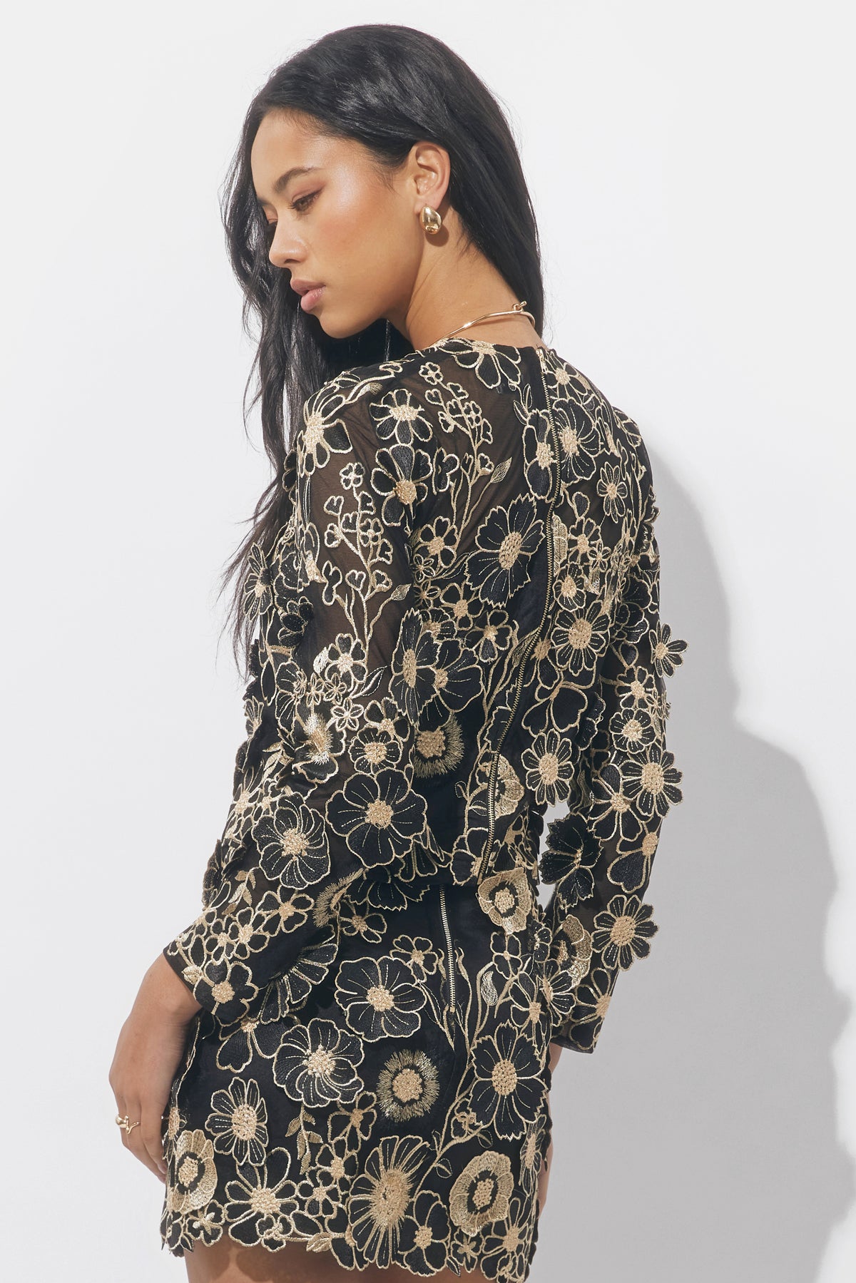 Kaylen 3D Lace Blouse