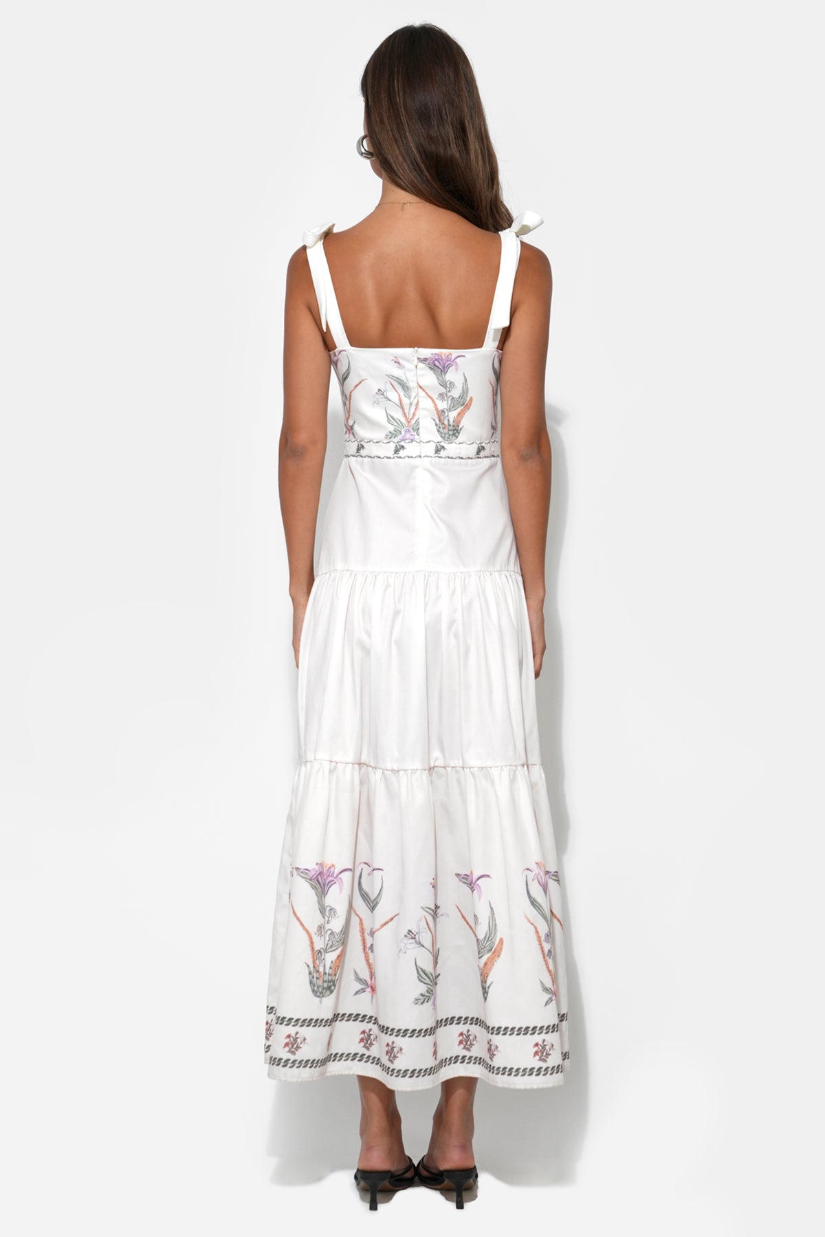 Olivia Placement Midi Dress