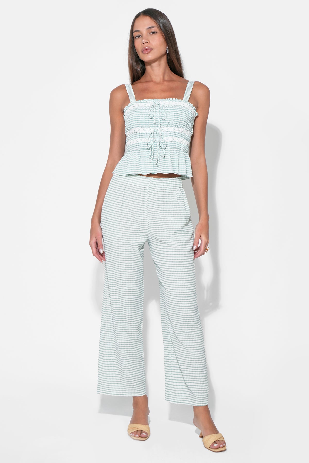 Serenity Gingham Pants