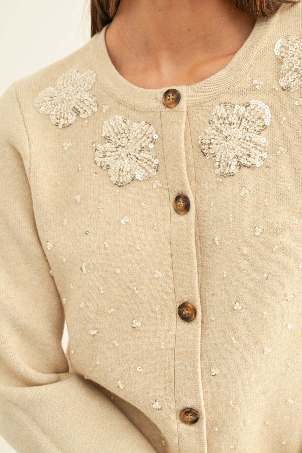 Addisyn Beaded Cardigan