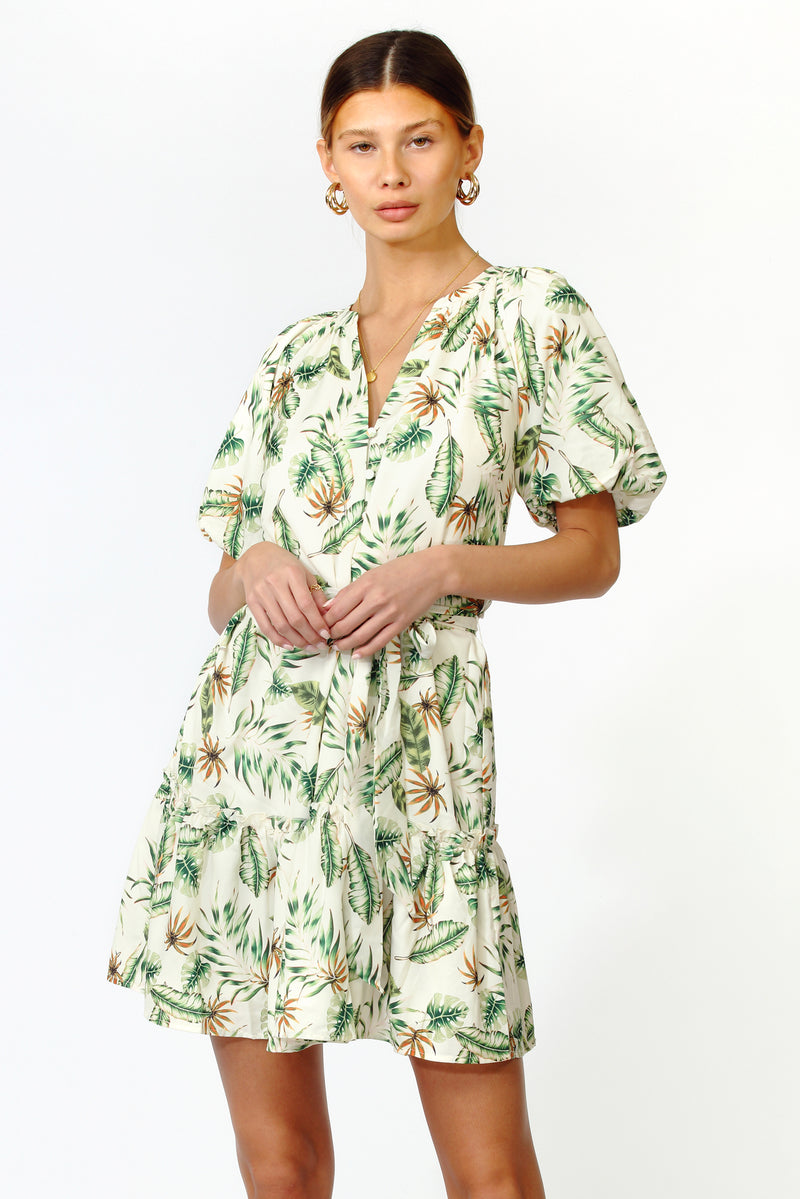 Joa Tropical Mini Dress - FINAL SALE