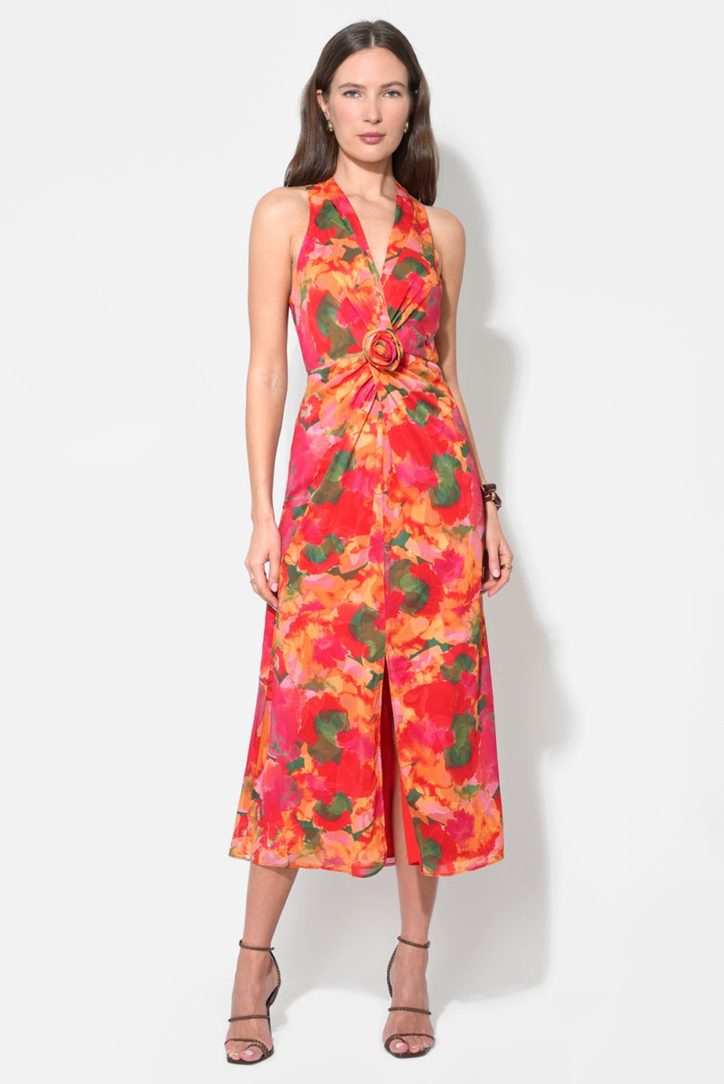 adelyn rae halter dress Adelyn Rae | Celine Ombre Halter Maxi Dress