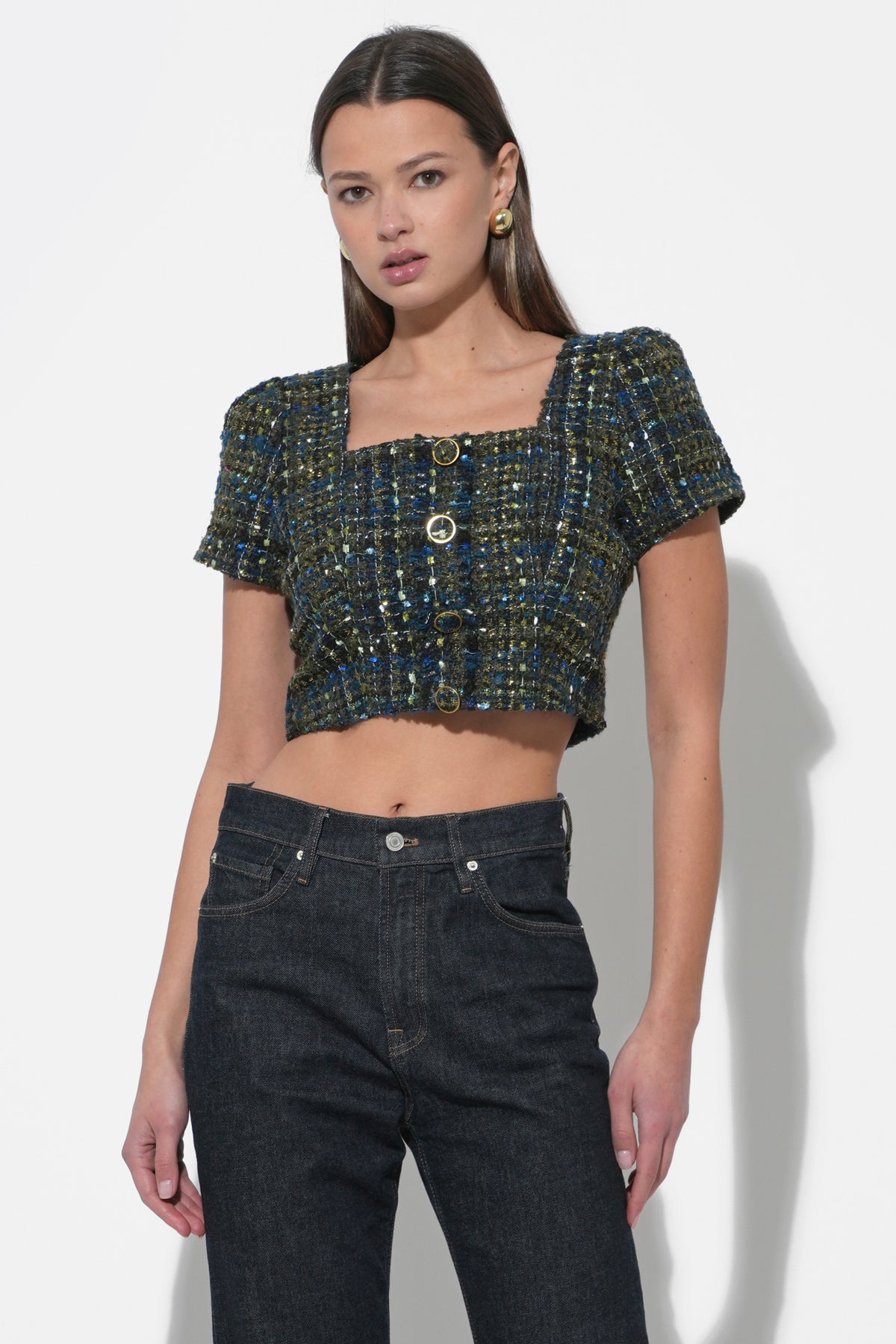 Lauren Tweed Cropped Top F2210T6673