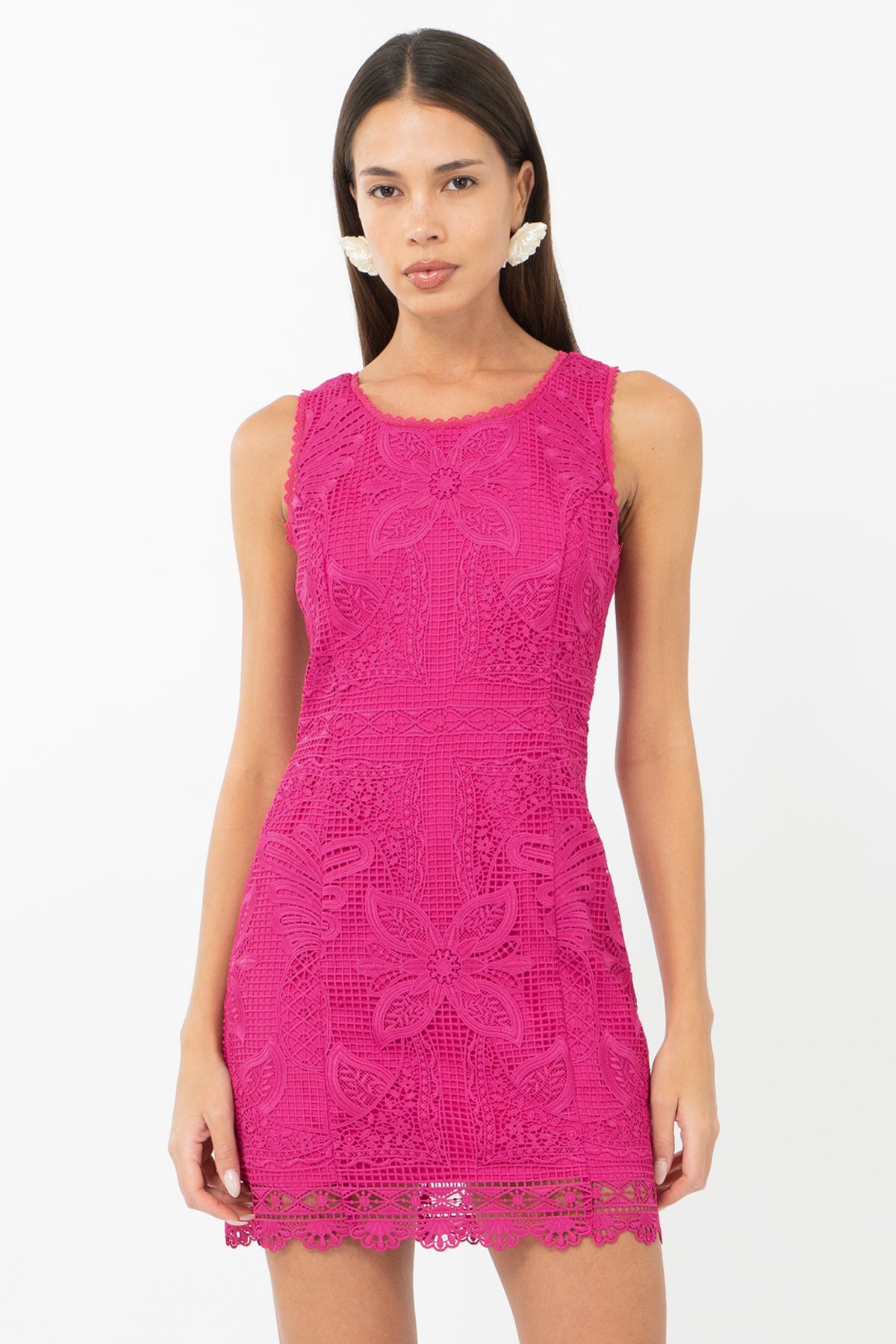 Maritza 3D Lace Dress F252D6235