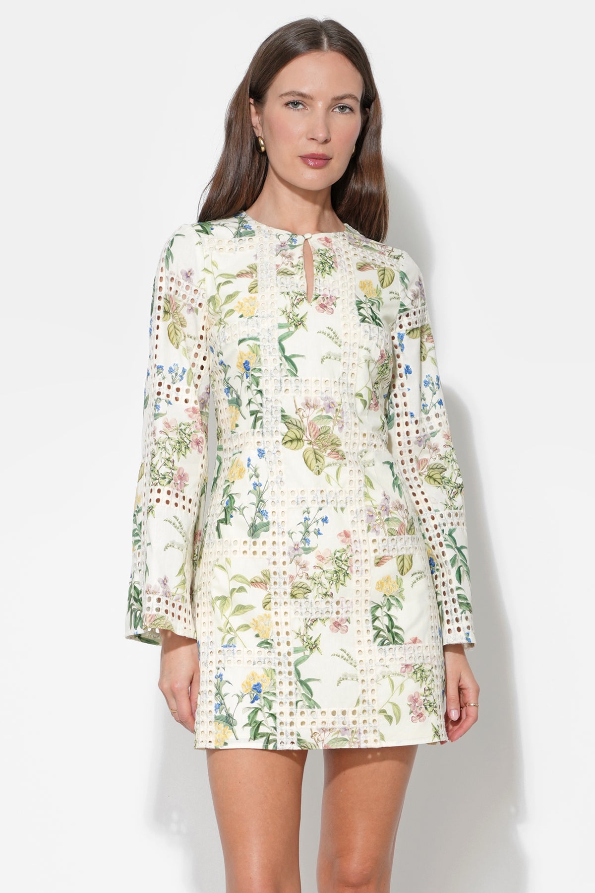 Marshall Embroidery Eyelet Mini Dress F2512D6851