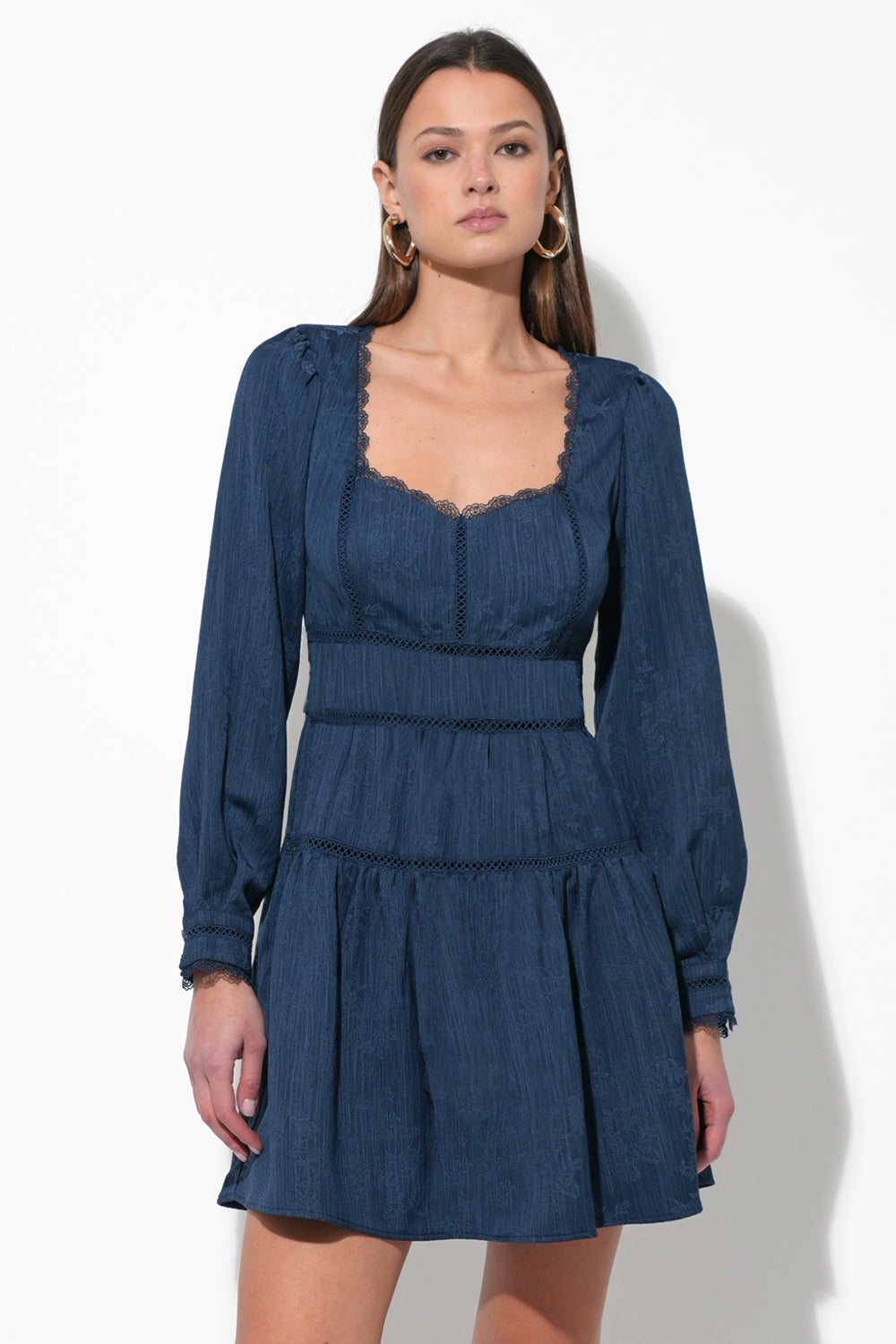 Twila Sweetheart Neck Mini Dress F258D6572
