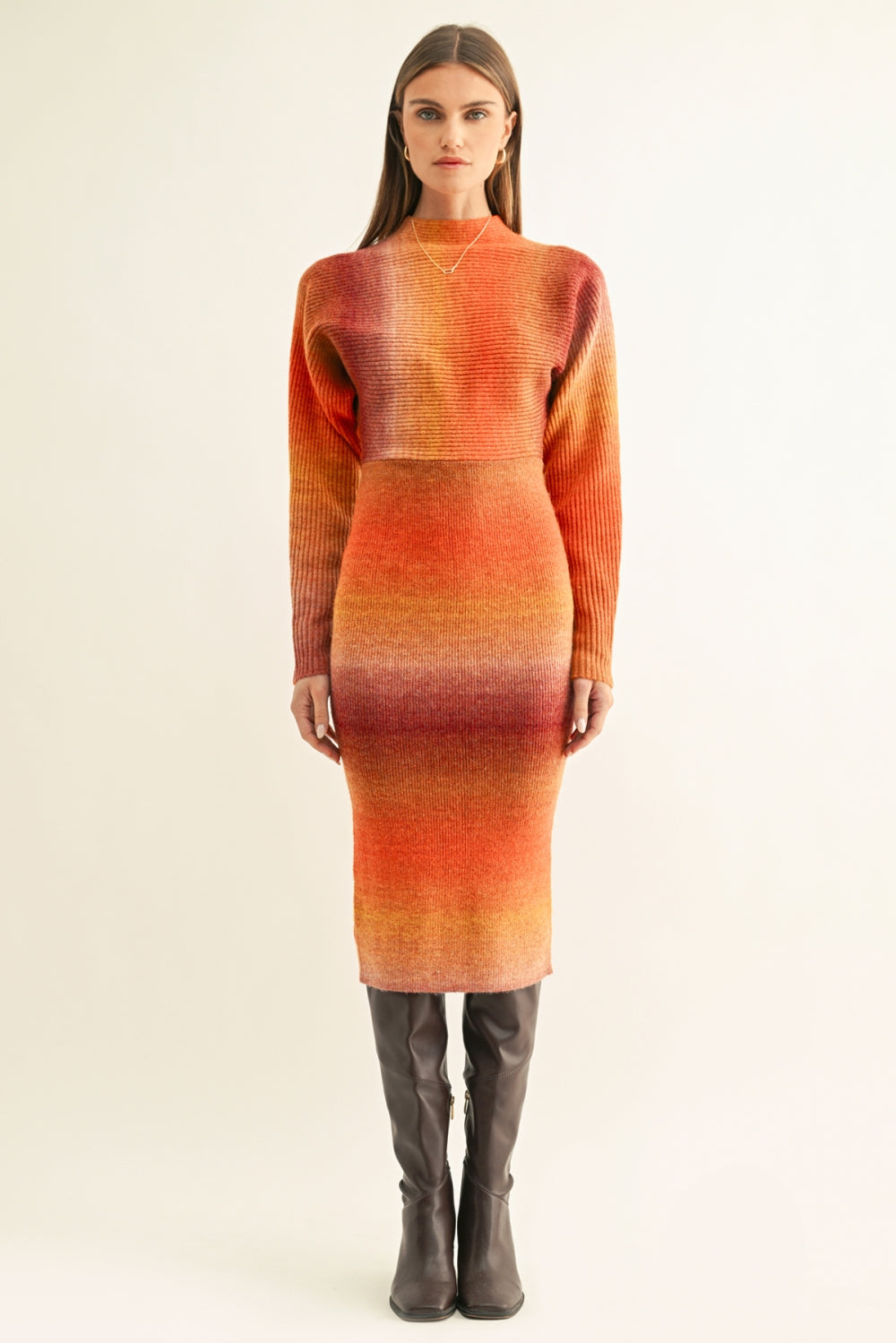 F269WD6221_BURNT ORANGE MULTI