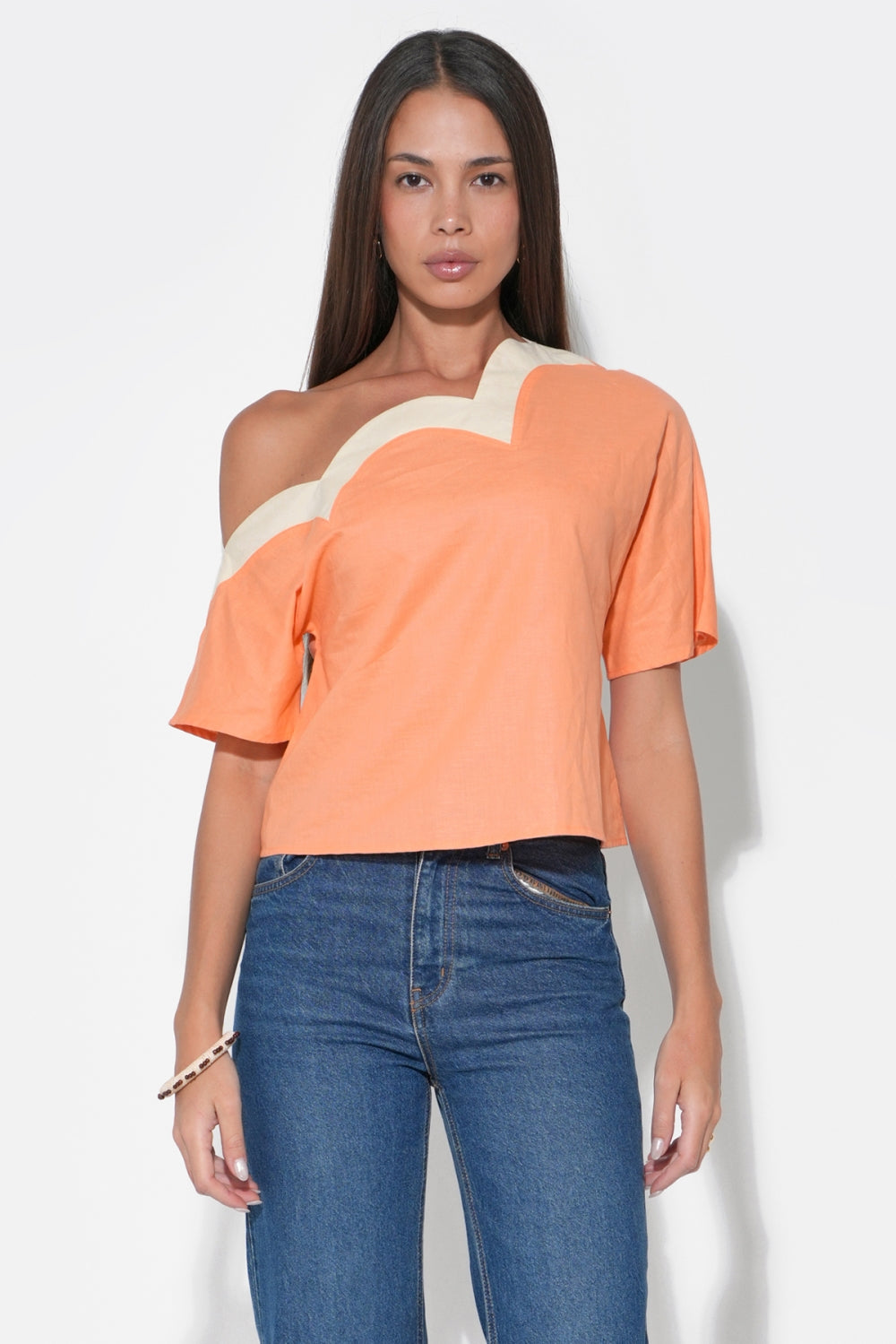 F263T7442_TANGERINE/CREAM