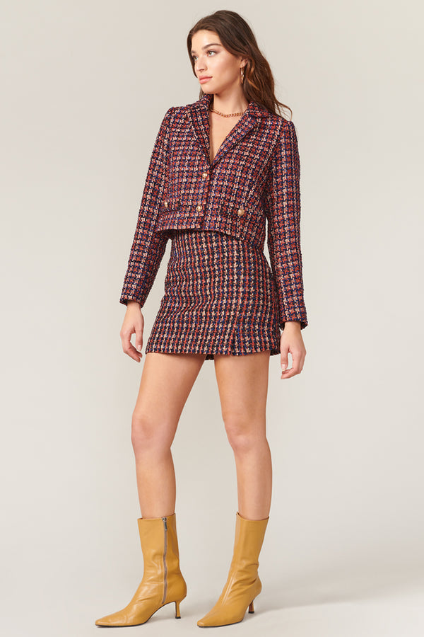 Lena Tweed Cropped Blazer - FINAL SALE