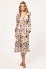 Leah Open Back Tiered Maxi Dress