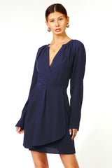 Margot Faux Wrap Dress