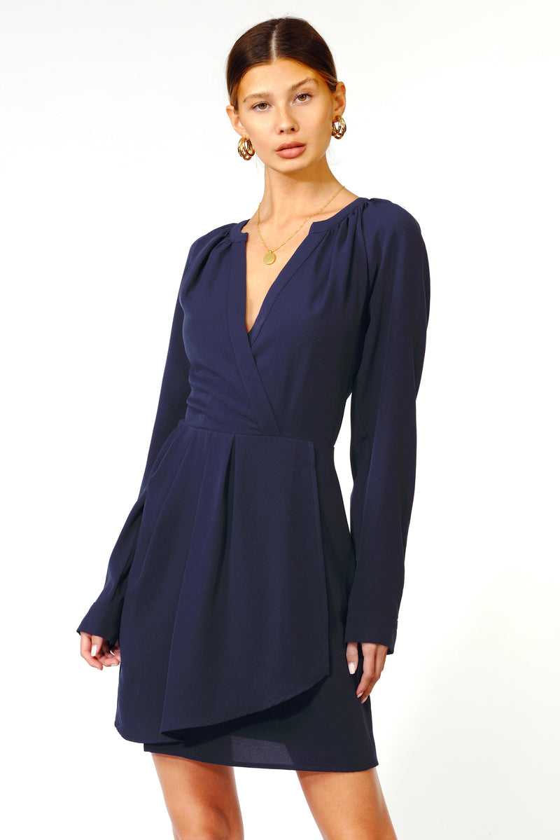 Margot Faux Wrap Dress