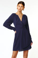 Margot Faux Wrap Dress