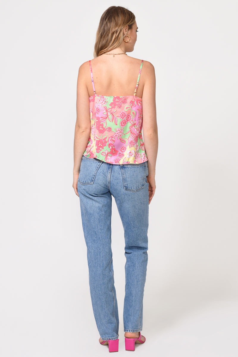 Yena Printed Cami Top - FINAL SALE