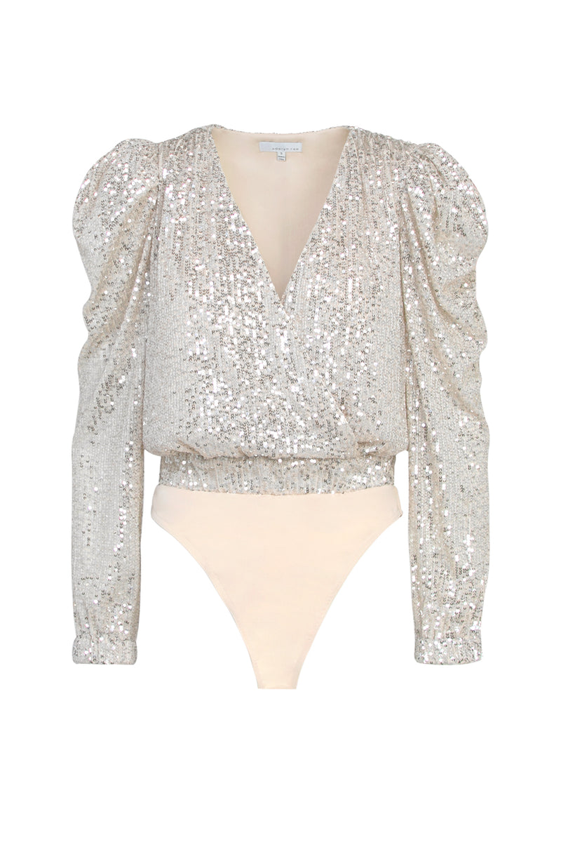 Lala Sequins Bodysuit