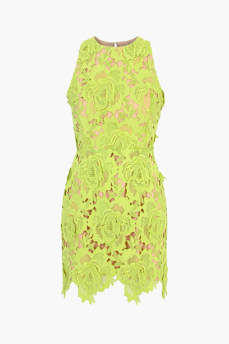 Cassie 3D Crochet Mini Dress