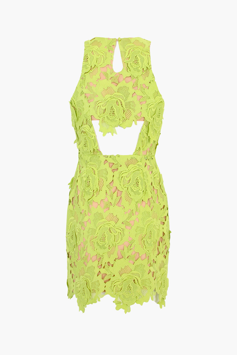 Cassie 3D Crochet Mini Dress