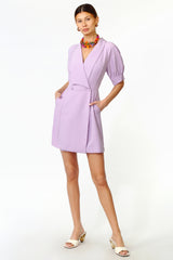 Francesca Puff Sleeve Blazer Dress