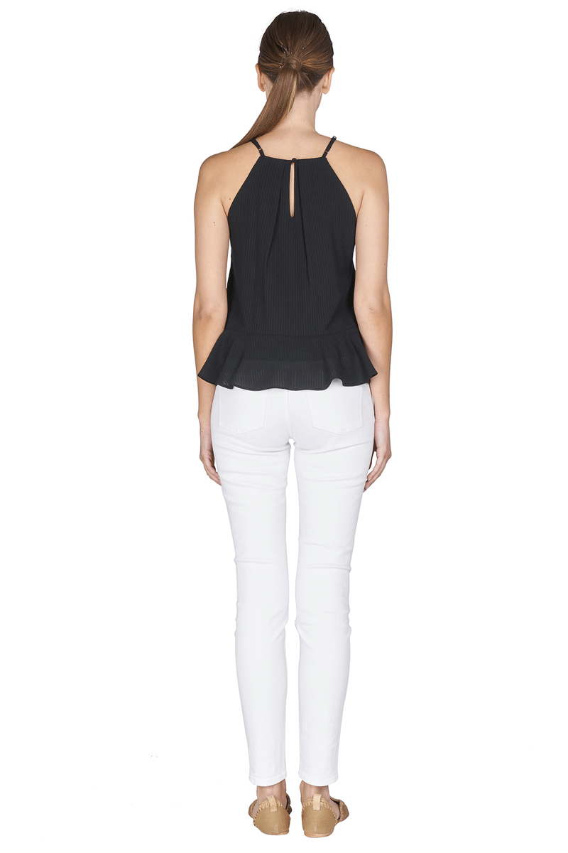 Bethany Ruffle Halter Top