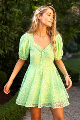 Yurna Embroidered Mini Dress - FINAL SALE