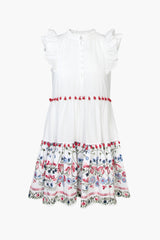 Rina Embroidered Cotton Dress