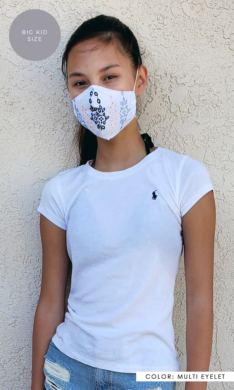 Greylin Linda Embroidered Face Mask