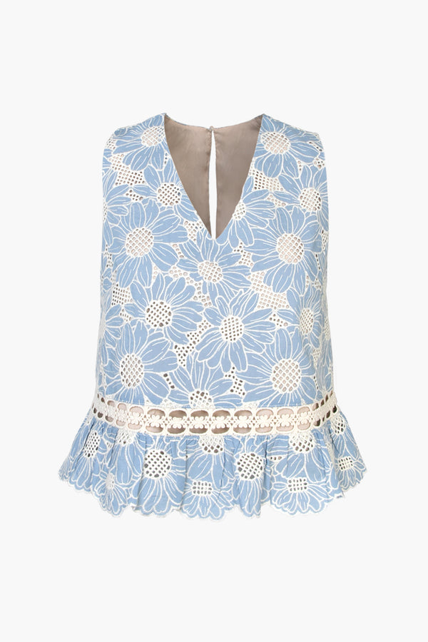 Krissa Embroidered Top