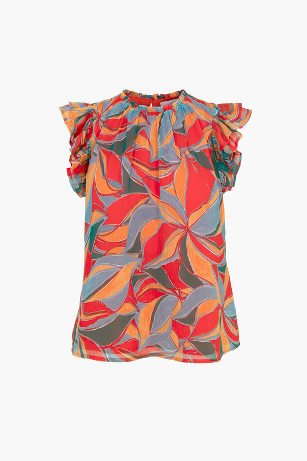 Nayarit Ruffle Blouse - FINAL SALE